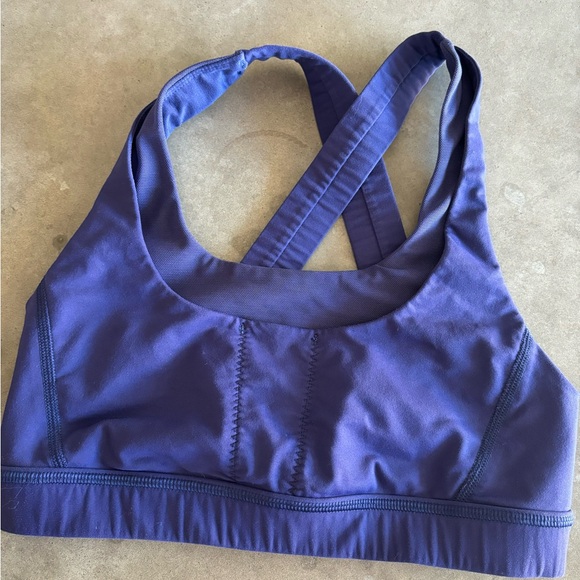 Lululemon Run Stuff Your Bra III (Power Mesh) - Emperor Blue - Picture 7 of 7